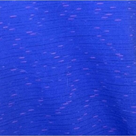 Reebok Women’s Vibrant Blue and Pink Patterned V-neck Tank Top, Size XS - Picture 3 of 6